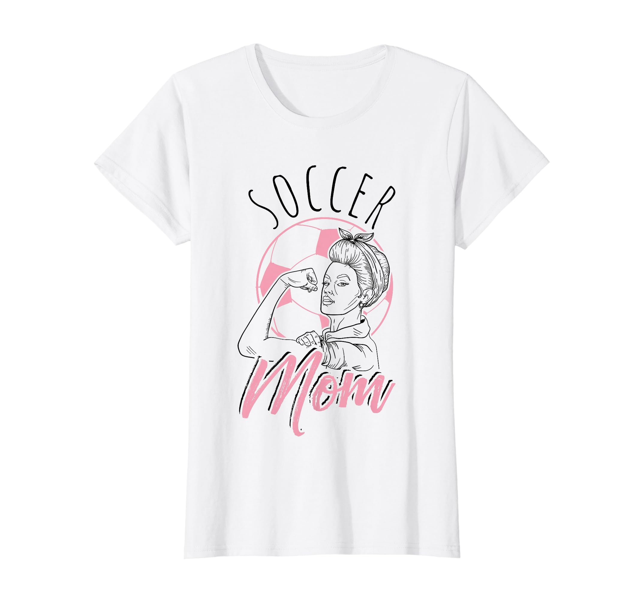 Soccer Mom Sport Athlete Family Mothers T-Shirt - Custom Art Print Unisex - T-Shirt, Sweatshirt, Hoodie