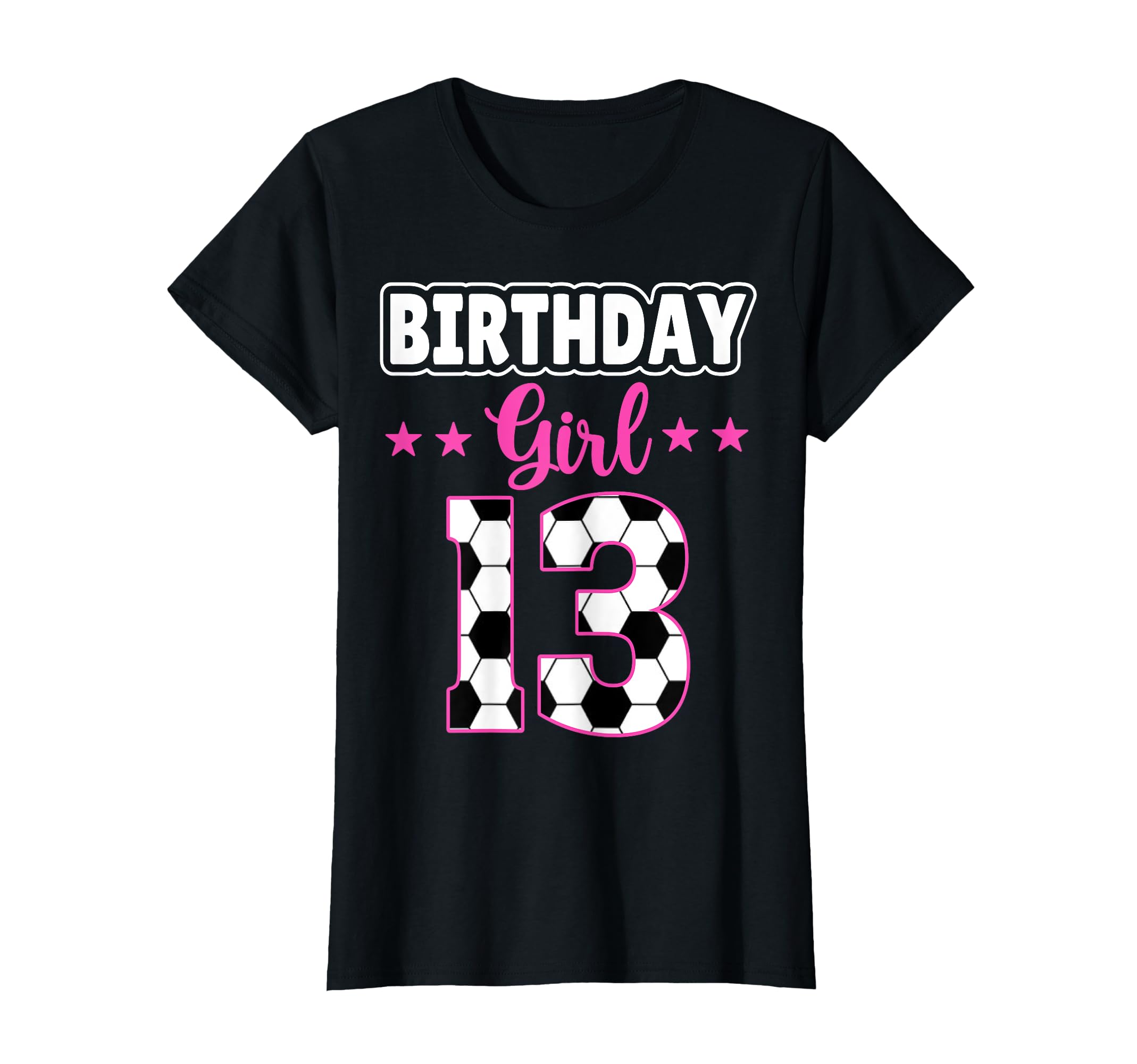 13Th Birthday Soccer Lover Sports 13 Years T-Shirt - Unique Graphic Unisex - T-Shirt, Sweatshirt, Hoodie