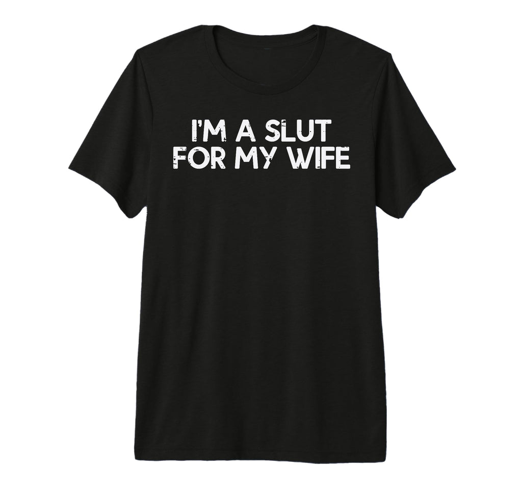 My Wife Funny Marriage Husband Dad Tri T-Shirt - Novelty Apparel Men Women - T-Shirt, Sweatshirt, Hoodie