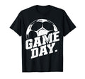 Game Day Soccer Mom Dad Coach Awesome T-Shirt - Graphic Print Unisex - T-Shirt, Sweatshirt, Hoodie