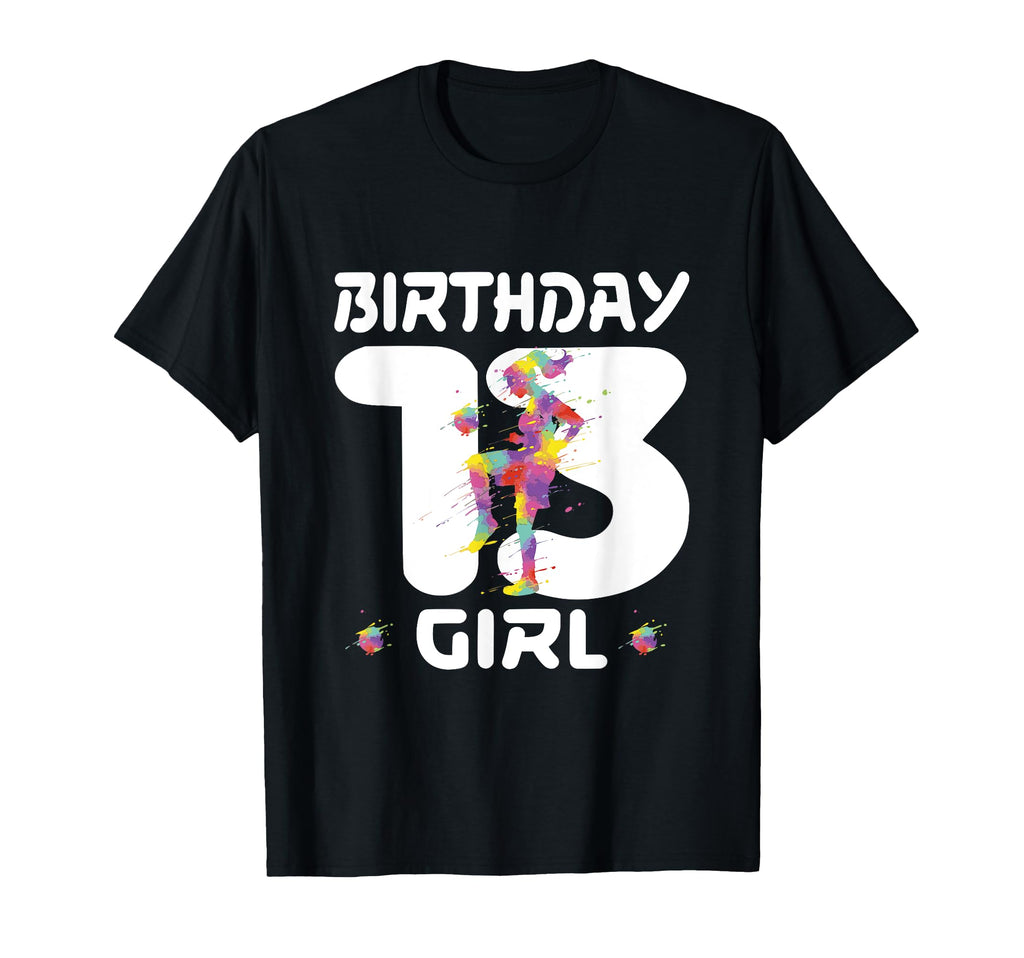 13Th Birthday Soccer Thirteen 13 T-Shirt - Casual Everyday Wear Men Women - T-Shirt, Sweatshirt, Hoodie