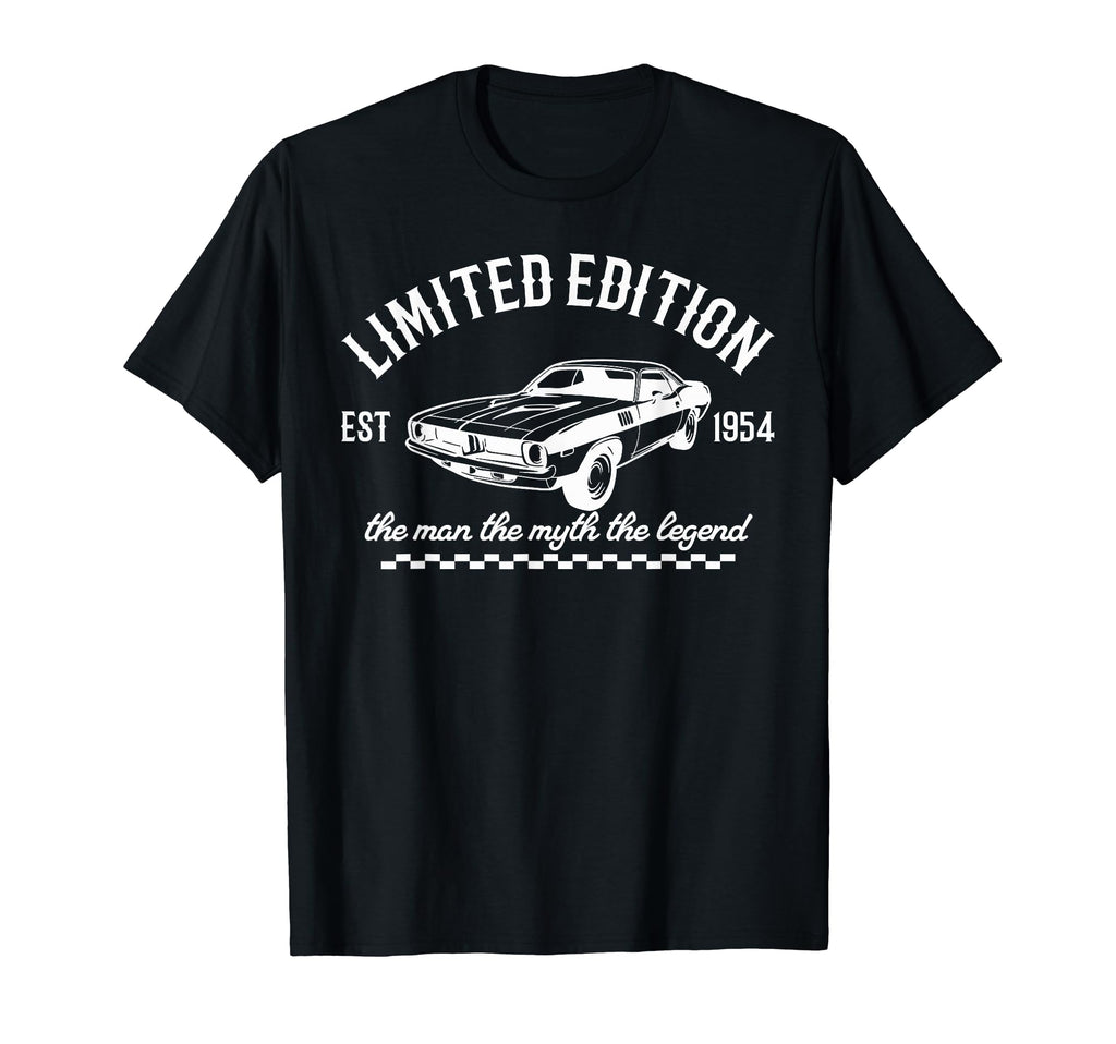 1954 Dad Birthday Myth Legend T-Shirt - Trendy Graphic Men Women - T-Shirt, Sweatshirt, Hoodie