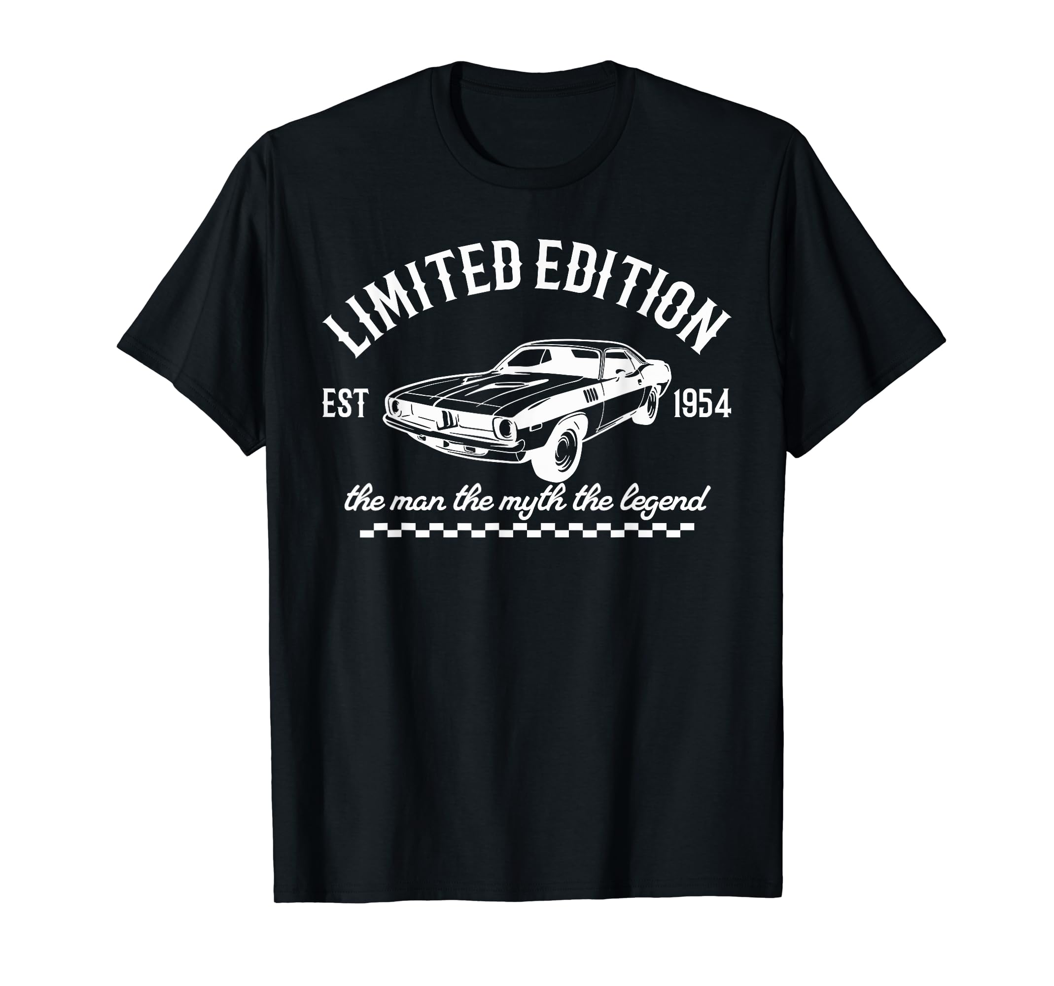 1954 Dad Birthday Myth Legend T-Shirt - Trendy Graphic Men Women - T-Shirt, Sweatshirt, Hoodie
