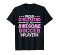 Girlfriend Soccer Player Sports Football T-Shirt - Trendy Graphic Unisex - T-Shirt, Sweatshirt, Hoodie