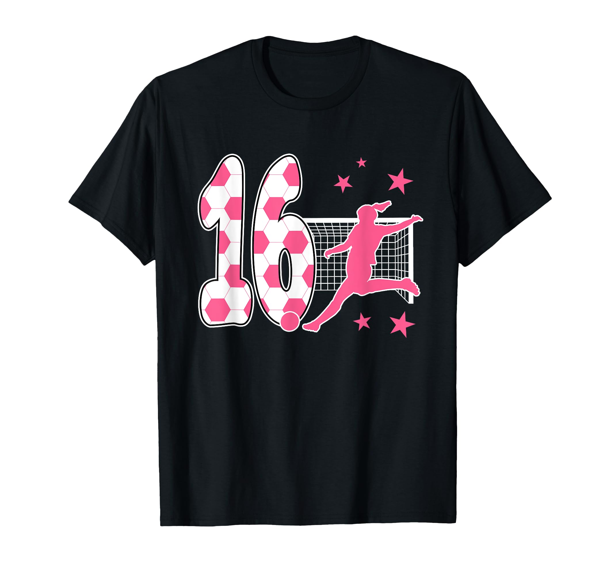 16 Year Old Birthday Soccer Lover 16Th T-Shirt - Graphic Print Men Women - T-Shirt, Sweatshirt, Hoodie