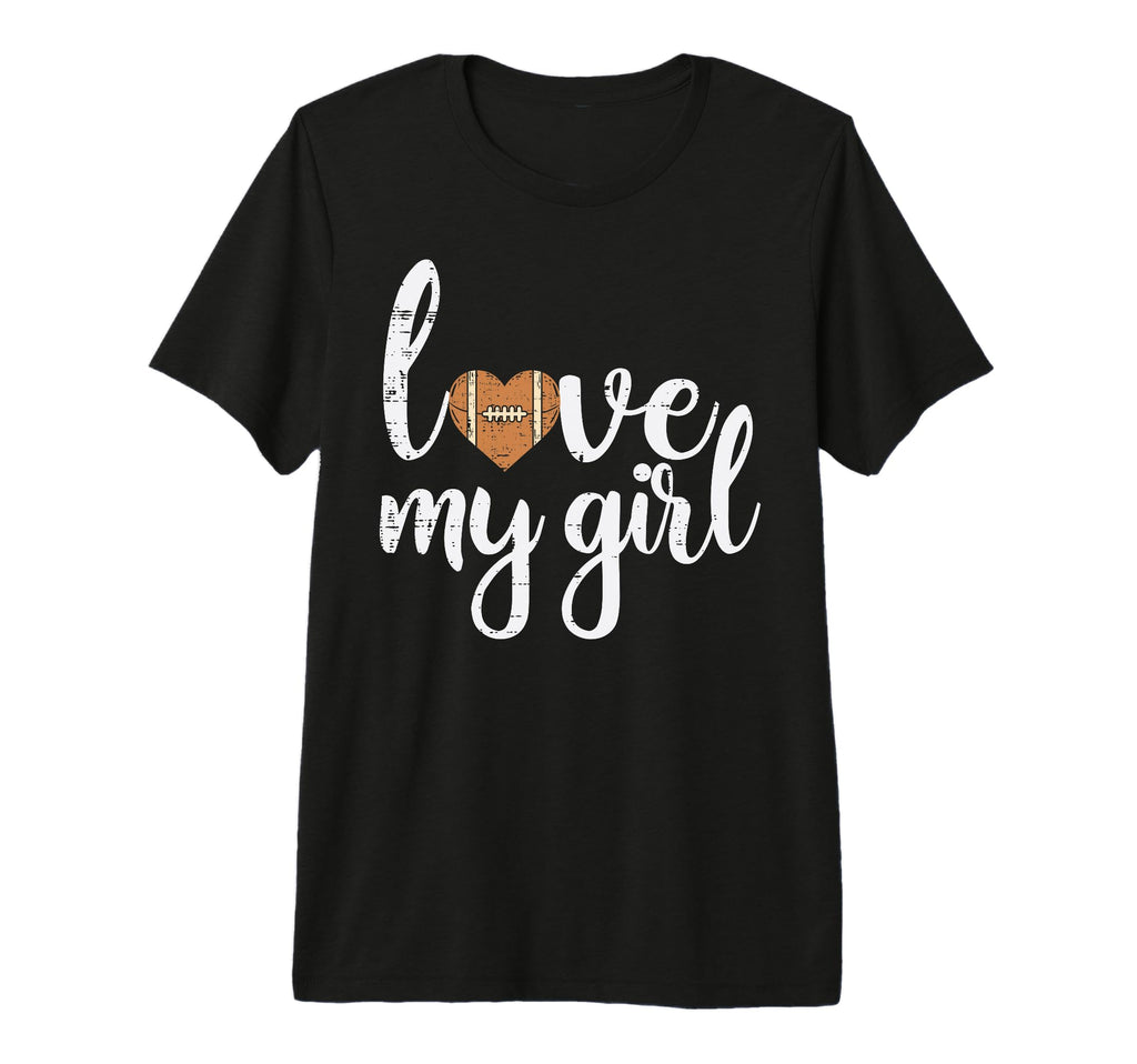 Love My American Football Sports T-Shirt - Fun Novelty Design for Adults - T-Shirt, Sweatshirt, Hoodie