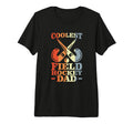 Mens Field Hockey Father Dad Tri T-Shirt - Aesthetic Graphic Men Women - T-Shirt, Sweatshirt, Hoodie