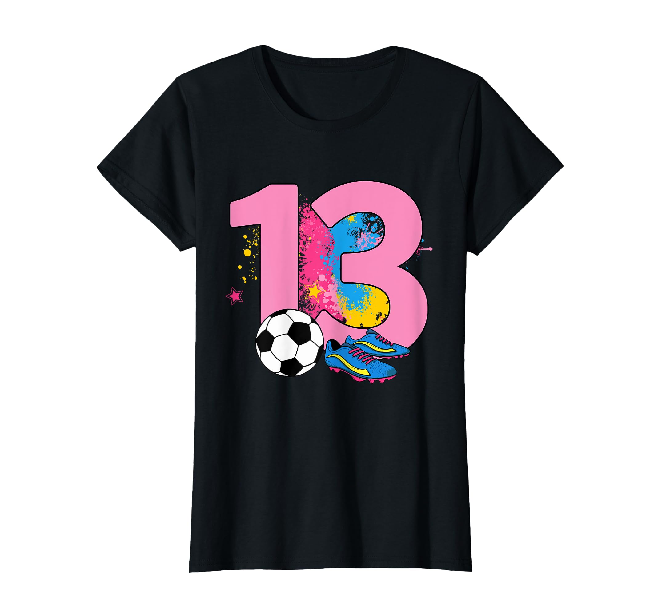 13Th Birthday Soccer Player Football T-Shirt - Streetwear Style for Adults - T-Shirt, Sweatshirt, Hoodie