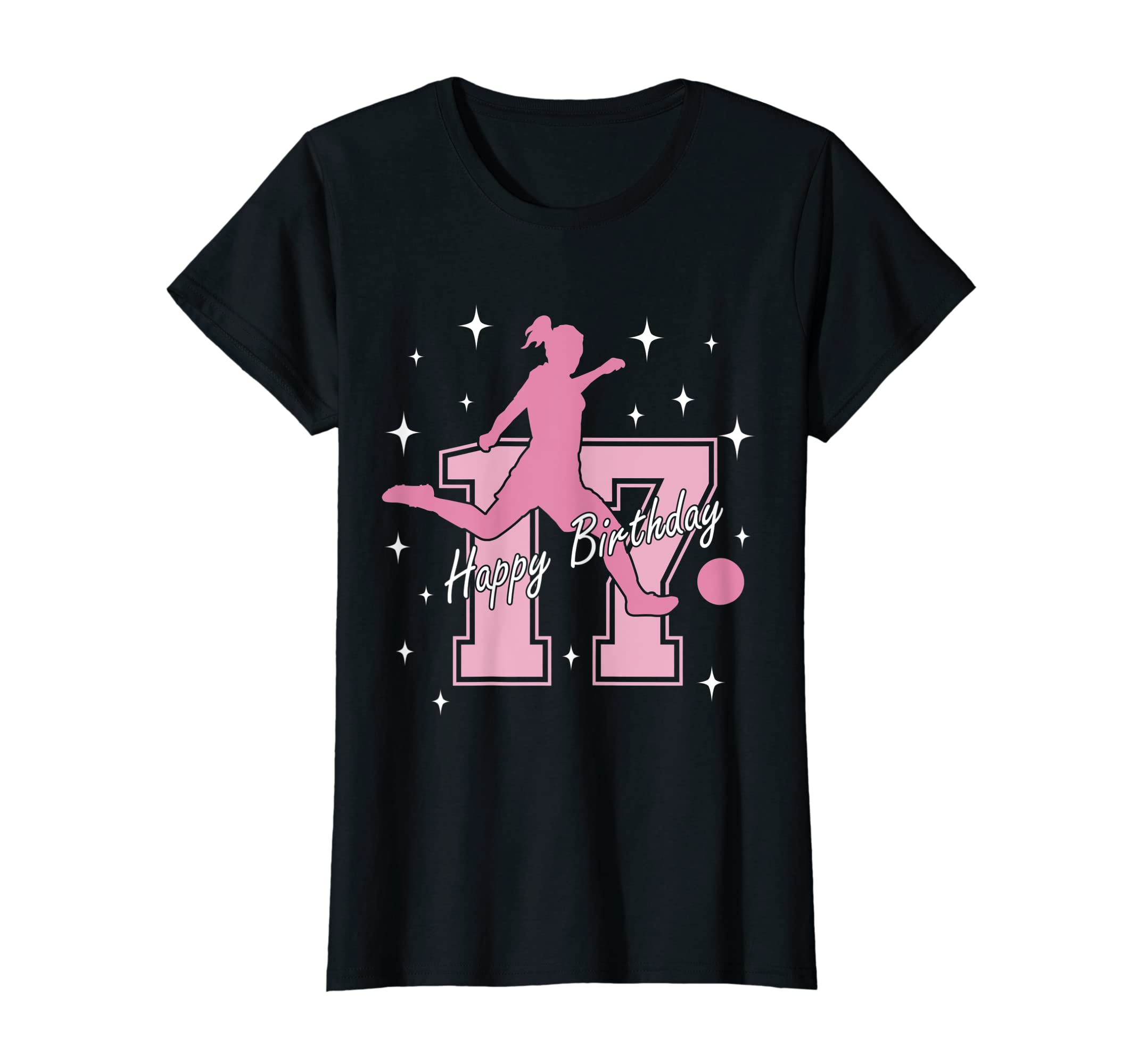 17Th Birthday Soccer Playing T-Shirt - Minimalist Print for Adults - T-Shirt, Sweatshirt, Hoodie