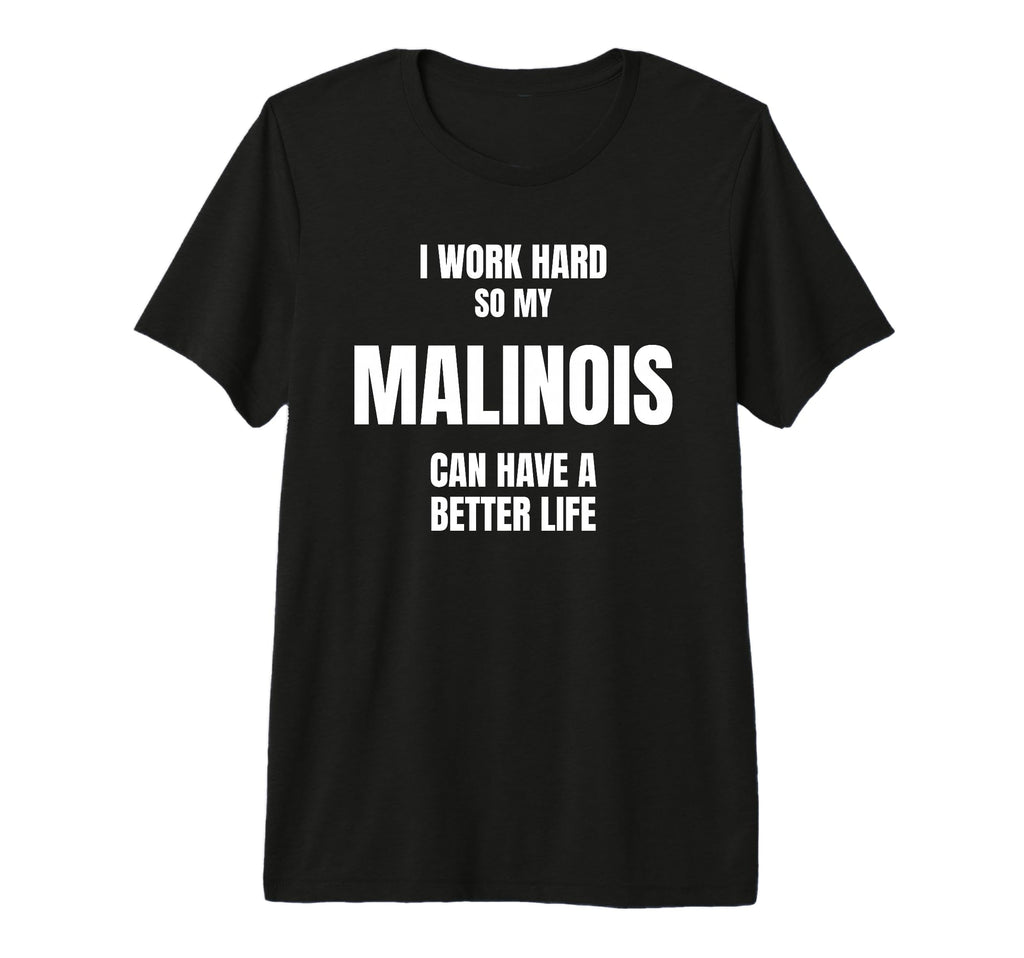 Malinois Dad Owner Mom Canine Lover T-Shirt - Aesthetic Graphic for Adults - T-Shirt, Sweatshirt, Hoodie