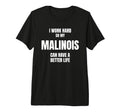 Malinois Dad Owner Mom Canine Lover T-Shirt - Aesthetic Graphic for Adults - T-Shirt, Sweatshirt, Hoodie