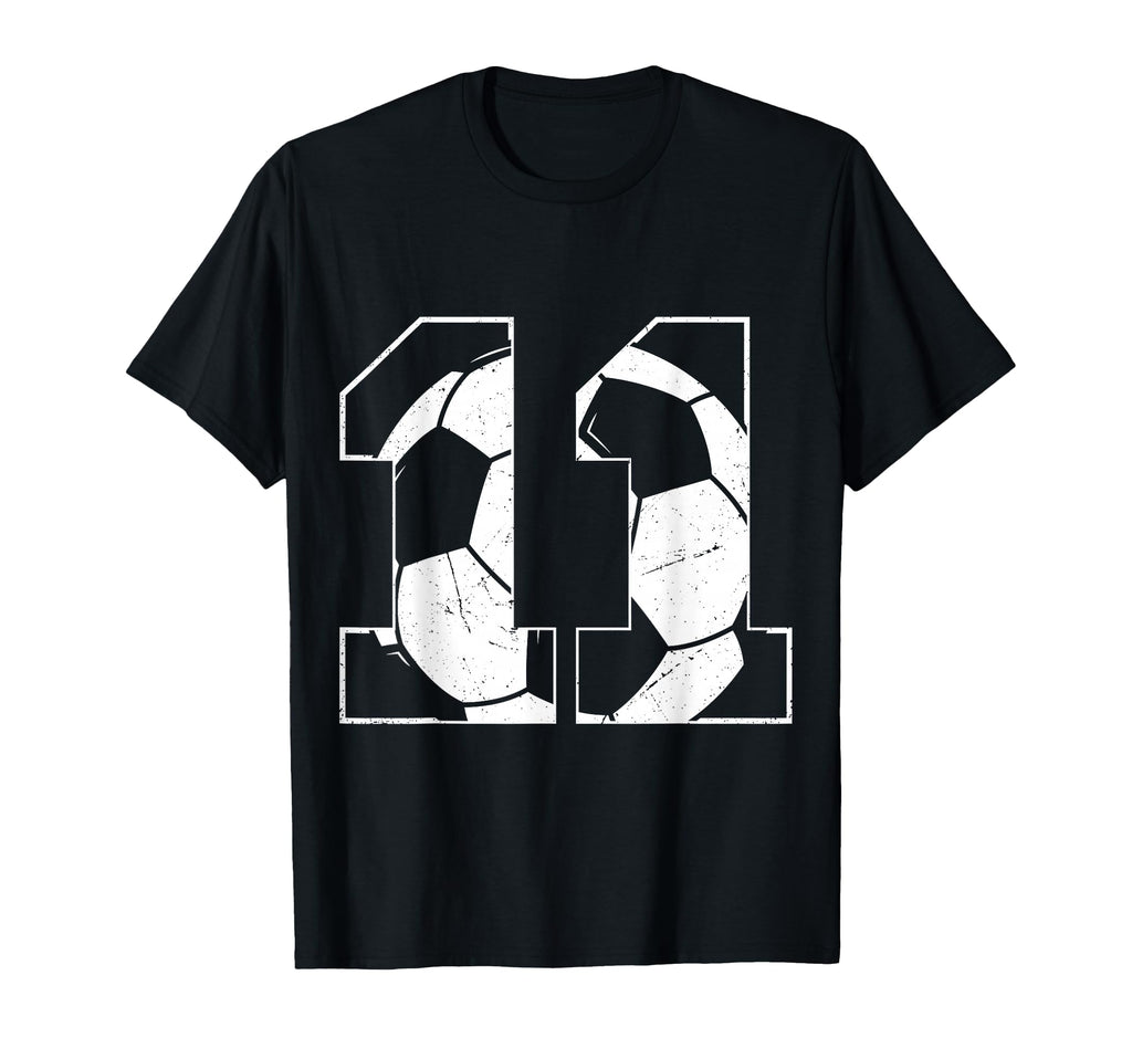 11Th Birthday Soccer Player Football T-Shirt - Streetwear Style Men Women - T-Shirt, Sweatshirt, Hoodie
