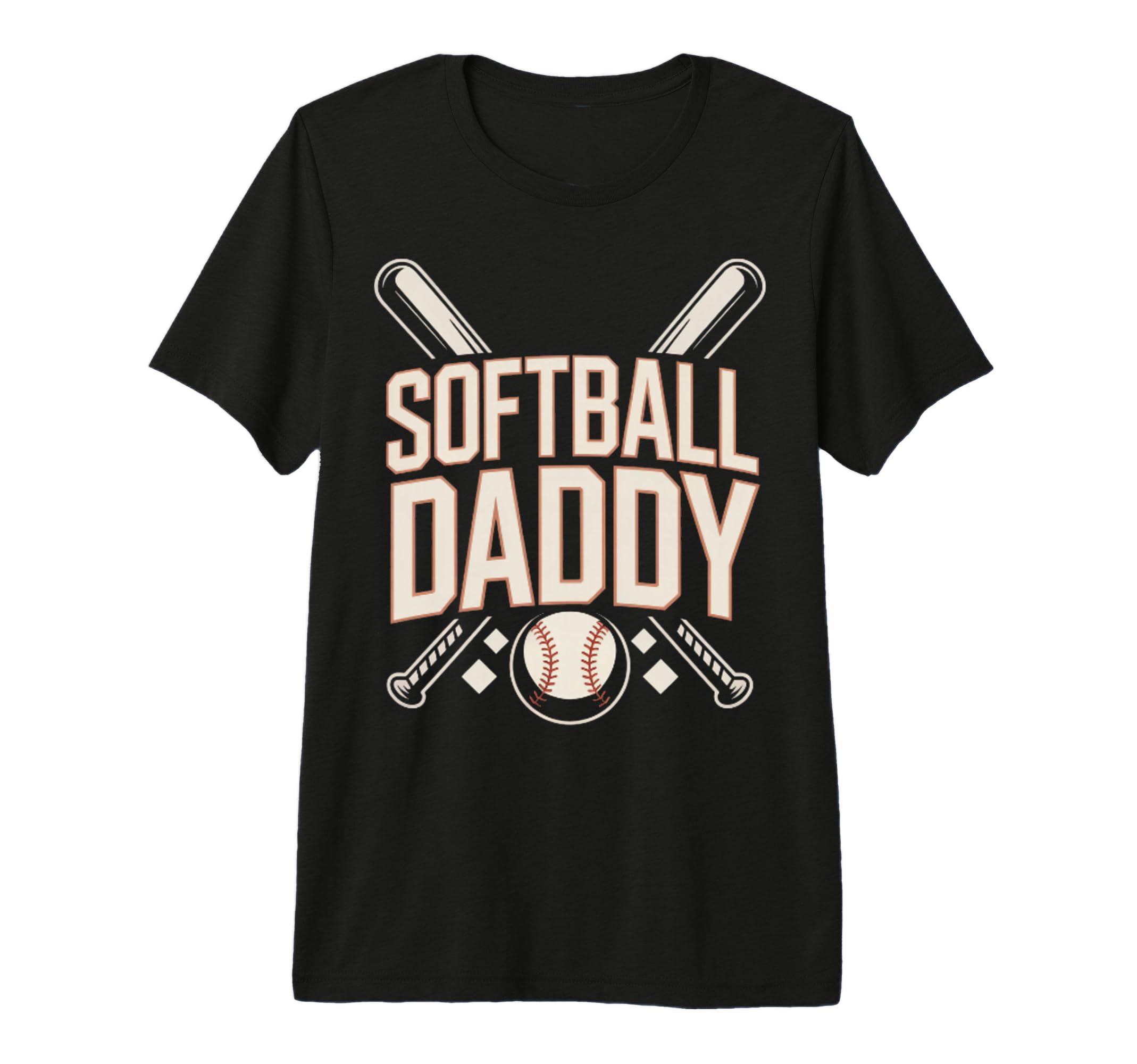 I Love Softball Sport Father Dad T-Shirt - Casual Everyday Wear Unisex - T-Shirt, Sweatshirt, Hoodie