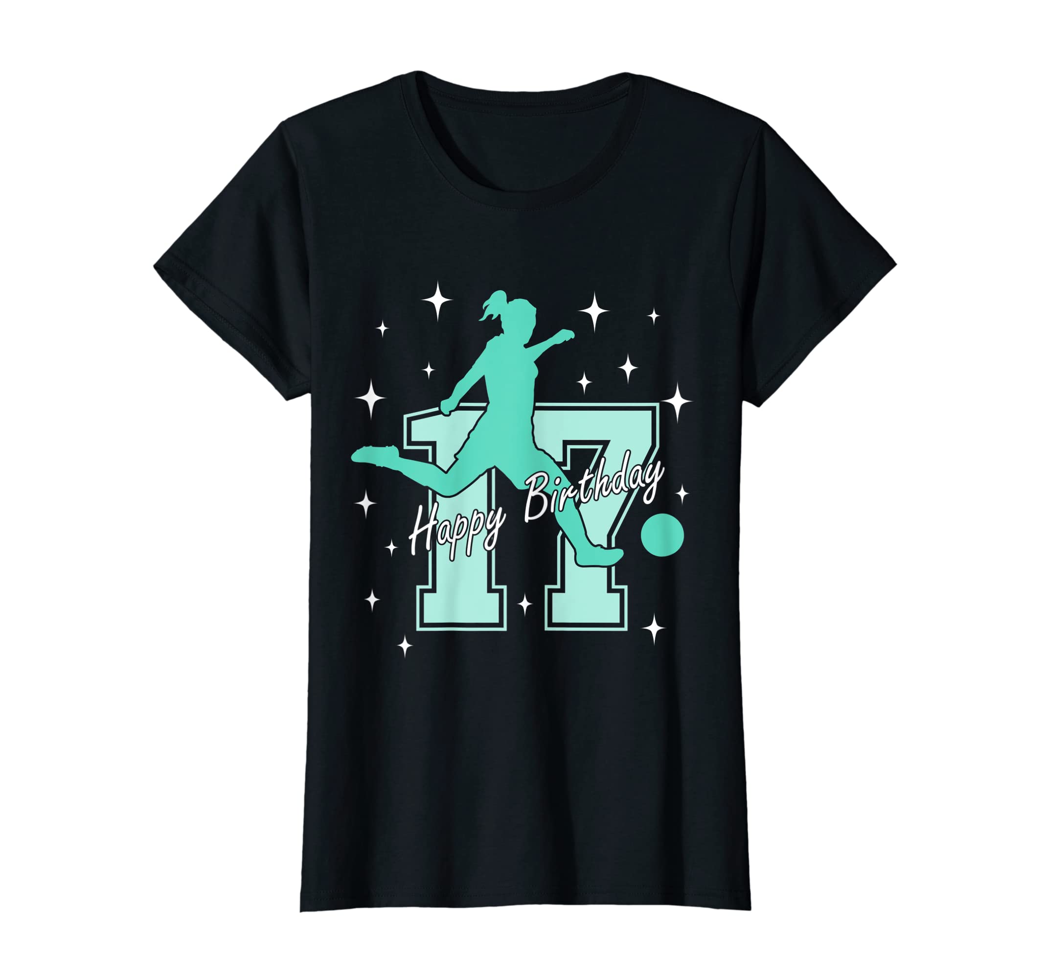 17Th Birthday Soccer Playing T-Shirt - Unique Graphic Unisex - T-Shirt, Sweatshirt, Hoodie