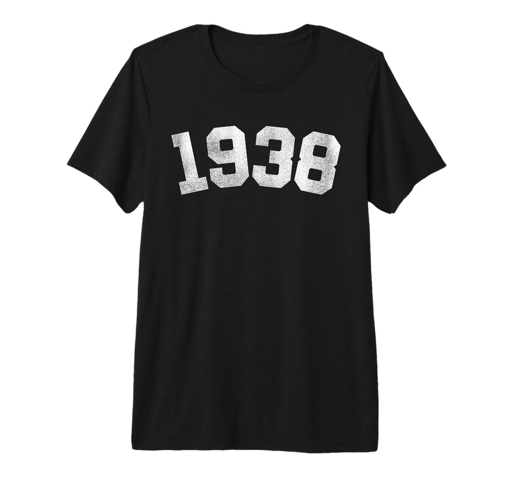 1938 88 Years Old 88Th Birthday Dad Mom T-Shirt - Unique Graphic Men Women - T-Shirt, Sweatshirt, Hoodie