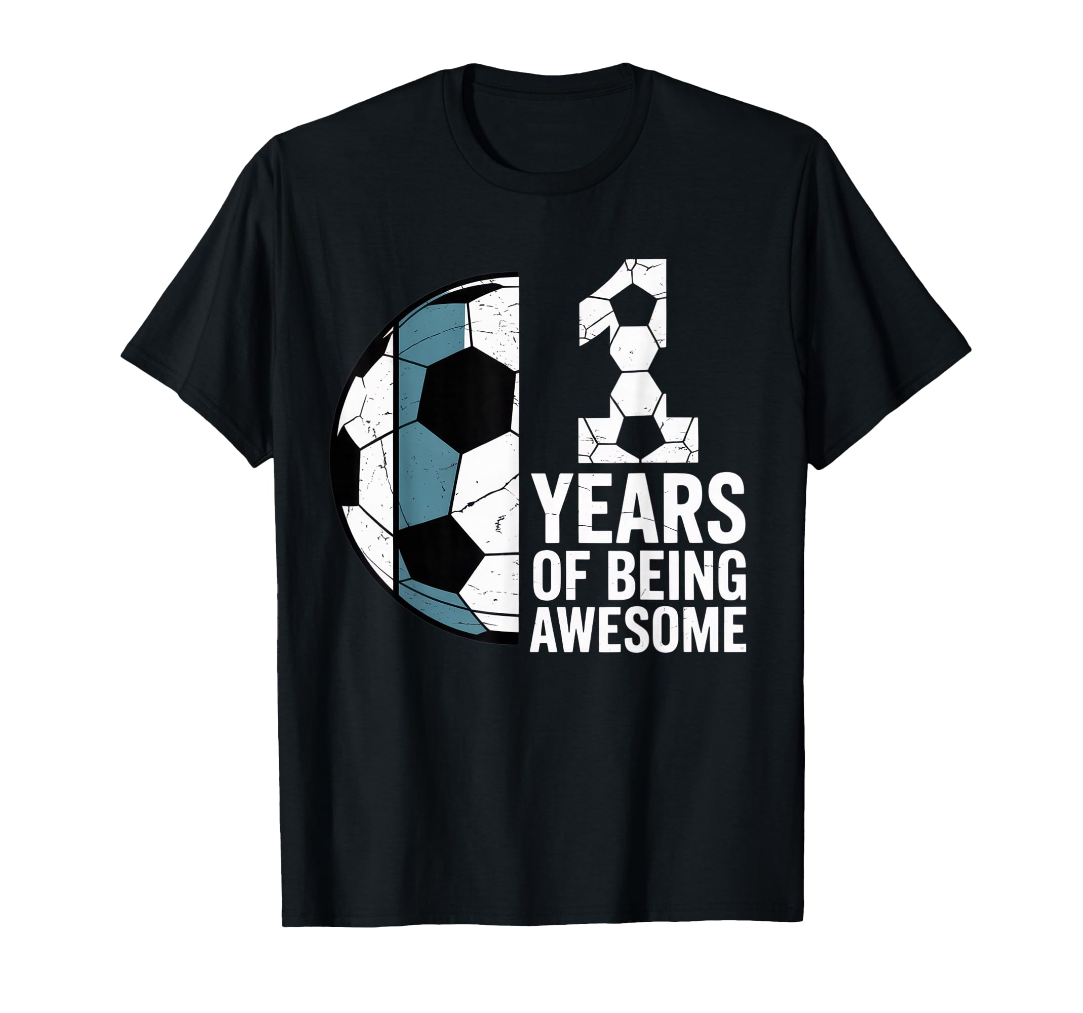 11 Years Being Awesome Soccer Lover T-Shirt - Novelty Apparel Men Women - T-Shirt, Sweatshirt, Hoodie