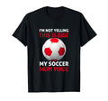 Funny Soccer Mom Yelling Coach Soccer T-Shirt - Trendy Graphic Men Women - T-Shirt, Sweatshirt, Hoodie