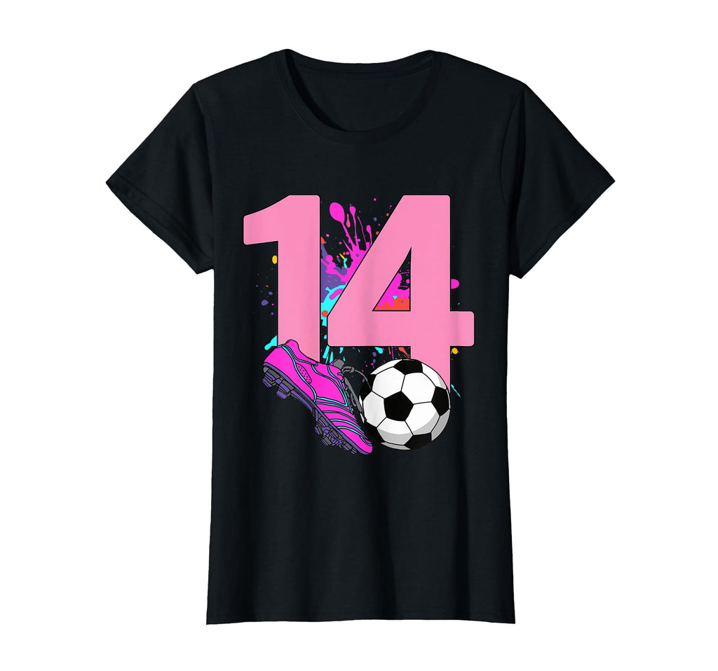 14Th Birthday Soccer Player Football T-Shirt - Unique Graphic for Adults - T-Shirt, Sweatshirt, Hoodie