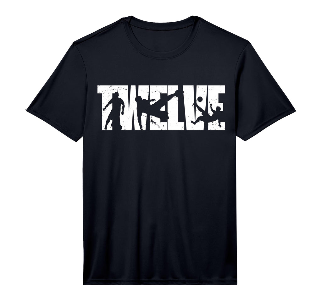12Th Birthday Soccer 12 Years Old T-Shirt - Custom Art Print Men Women - T-Shirt, Sweatshirt, Hoodie