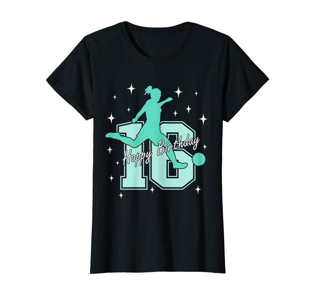 16Th Birthday Soccer Playing T-Shirt - Novelty Apparel Unisex - T-Shirt, Sweatshirt, Hoodie