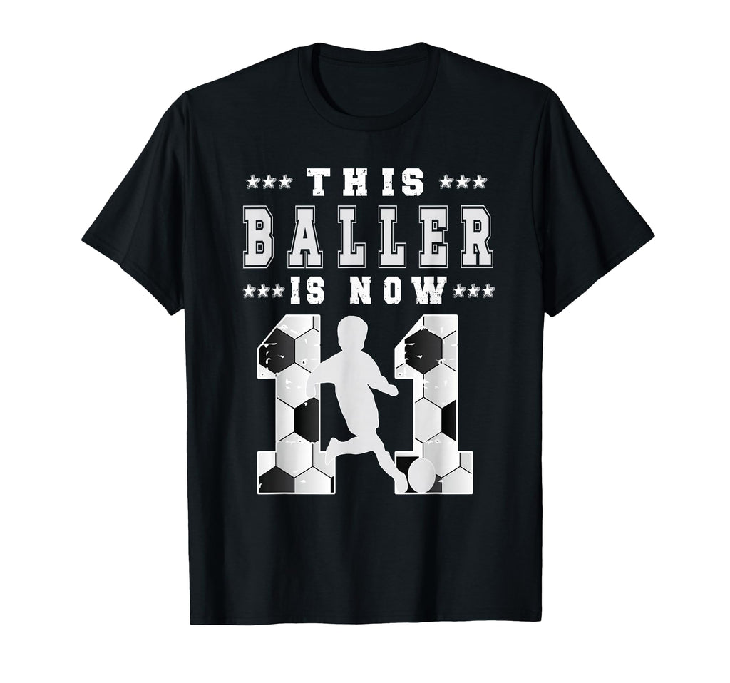 11Th Birthday Soccer Eleven Year Old T-Shirt - Unique Graphic Unisex - T-Shirt, Sweatshirt, Hoodie