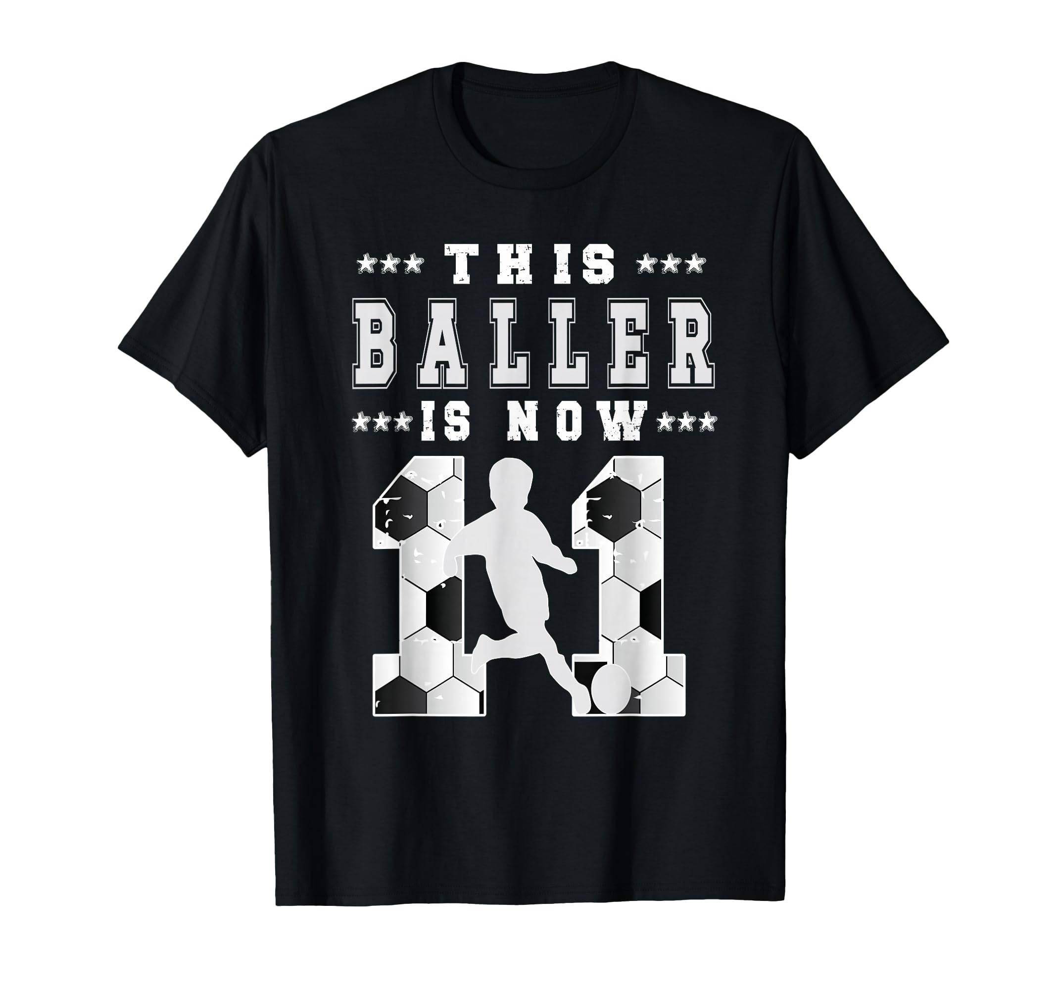 11Th Birthday Soccer Eleven Year Old T-Shirt - Unique Graphic Unisex - T-Shirt, Sweatshirt, Hoodie