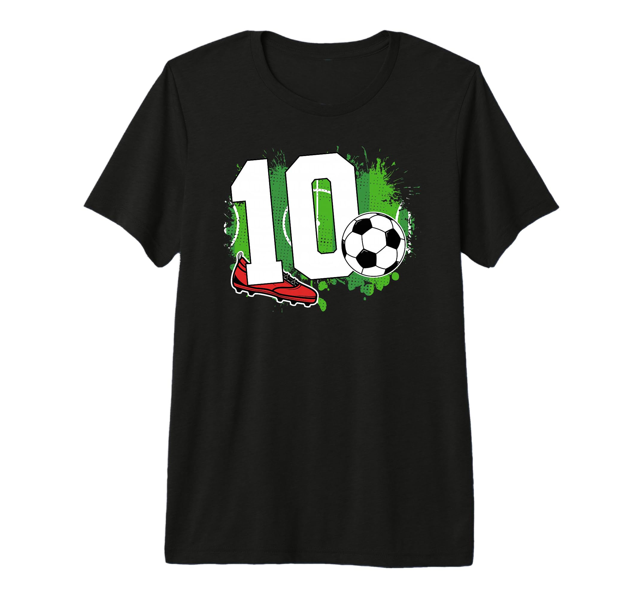 10Th Birthday Soccer 10 Year Old Soccer T-Shirt - Novelty Apparel Unisex - T-Shirt, Sweatshirt, Hoodie