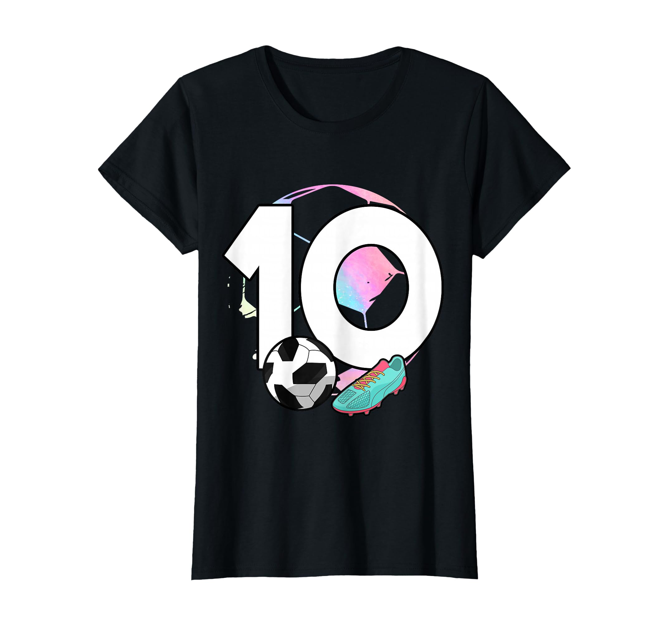 10Th Birthday Soccer Player Football T-Shirt - Novelty Apparel Men Women - T-Shirt, Sweatshirt, Hoodie