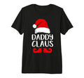 Mens Daddy Claus Funny Dad Santa T-Shirt - Custom Art Print Men Women - T-Shirt, Sweatshirt, Hoodie