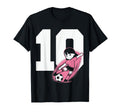 10 Soccer Birthday Gift Soccer T-Shirt - Casual Everyday Wear Men Women - T-Shirt, Sweatshirt, Hoodie