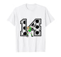 14 Year Old Soccer Player 14Th T-Shirt - Casual Everyday Wear for Adults - T-Shirt, Sweatshirt, Hoodie