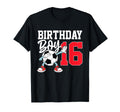 16Th Birthday Football Soccer 16 Year T-Shirt - Custom Art Print Men Women - T-Shirt, Sweatshirt, Hoodie