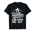 10 Years Old Soccer Themed Birthday T-Shirt - Custom Art Print Men Women - T-Shirt, Sweatshirt, Hoodie