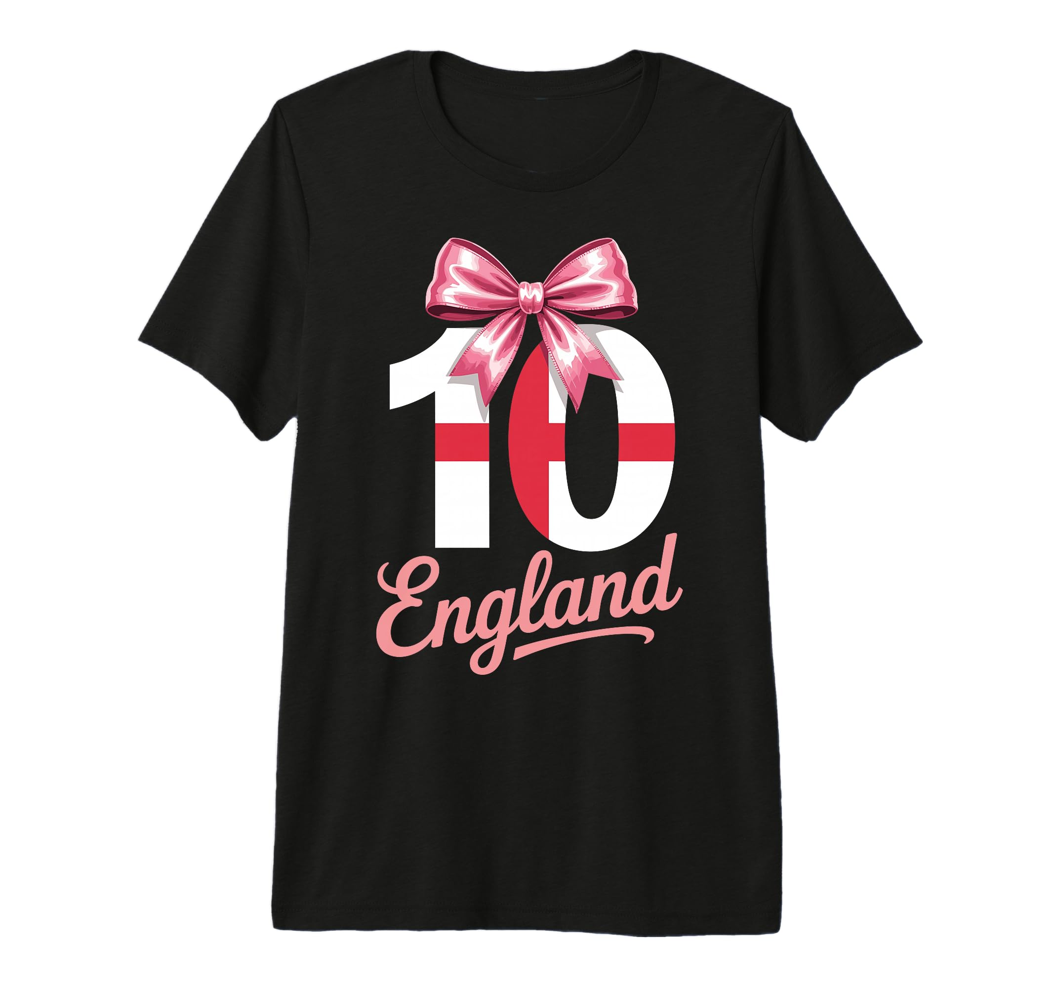 10 England Birthday Number 10 Soccer T-Shirt - Graphic Print for Adults - T-Shirt, Sweatshirt, Hoodie