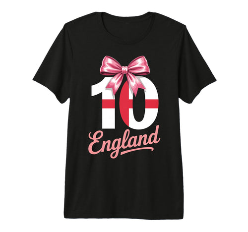 10 England Birthday Number 10 Soccer T-Shirt - Graphic Print for Adults - T-Shirt, Sweatshirt, Hoodie