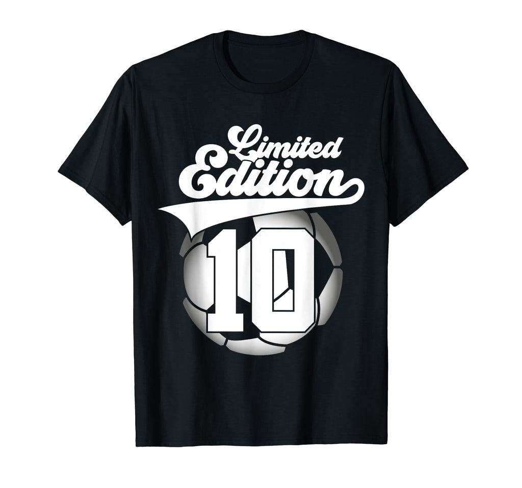 10 Years Football Soccer 10Th T-Shirt - Casual Everyday Wear Men Women - T-Shirt, Sweatshirt, Hoodie