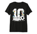 10 Soccer Birthday Gift Soccer Fan T-Shirt - Streetwear Style Unisex - T-Shirt, Sweatshirt, Hoodie