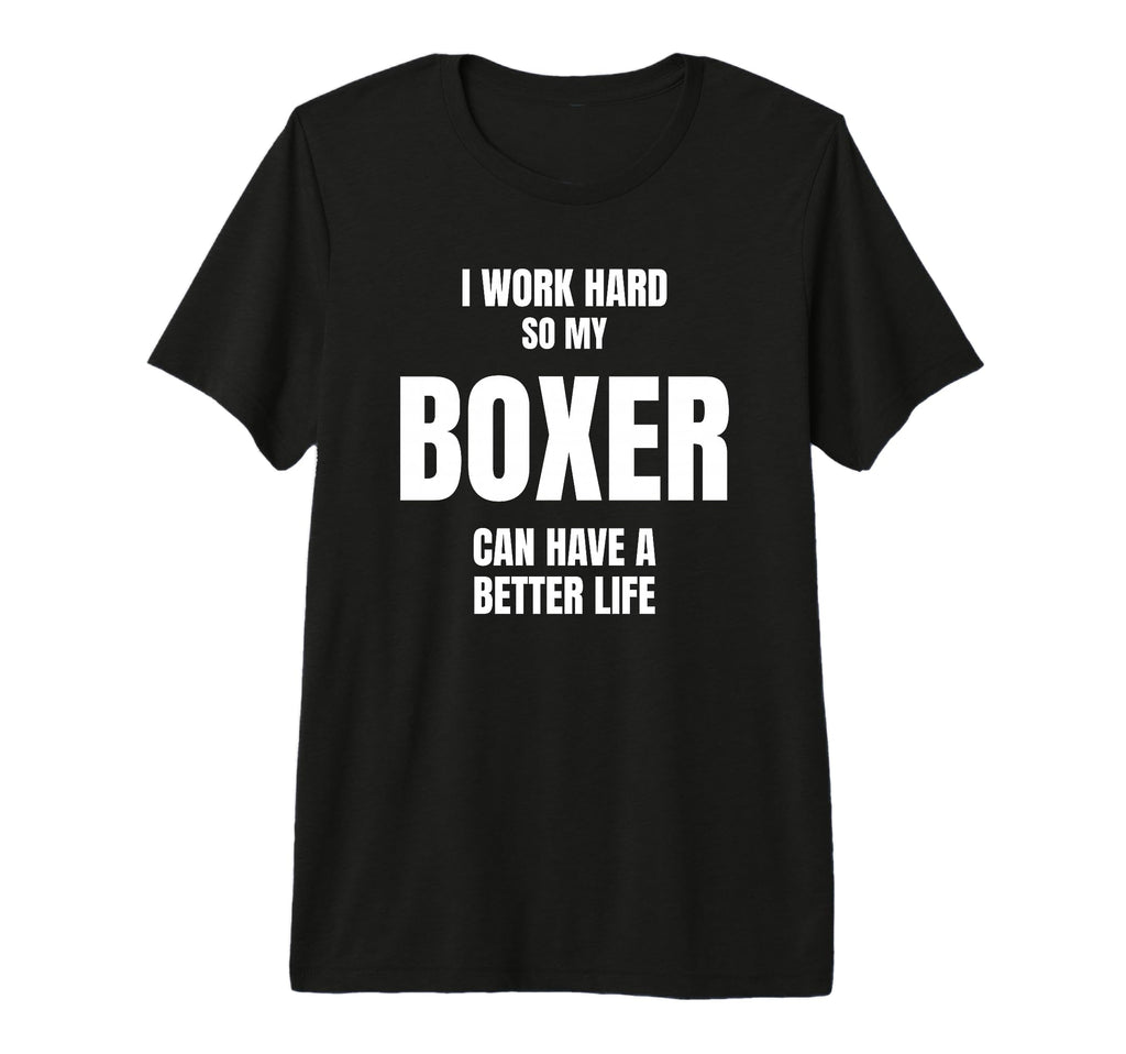 Boxer Dad Owner Mom Canine Lover I T-Shirt - Unique Graphic for Adults - T-Shirt, Sweatshirt, Hoodie