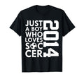 2014 Just Who Loves Soccer 12Th T-Shirt - Minimalist Print for Adults - T-Shirt, Sweatshirt, Hoodie