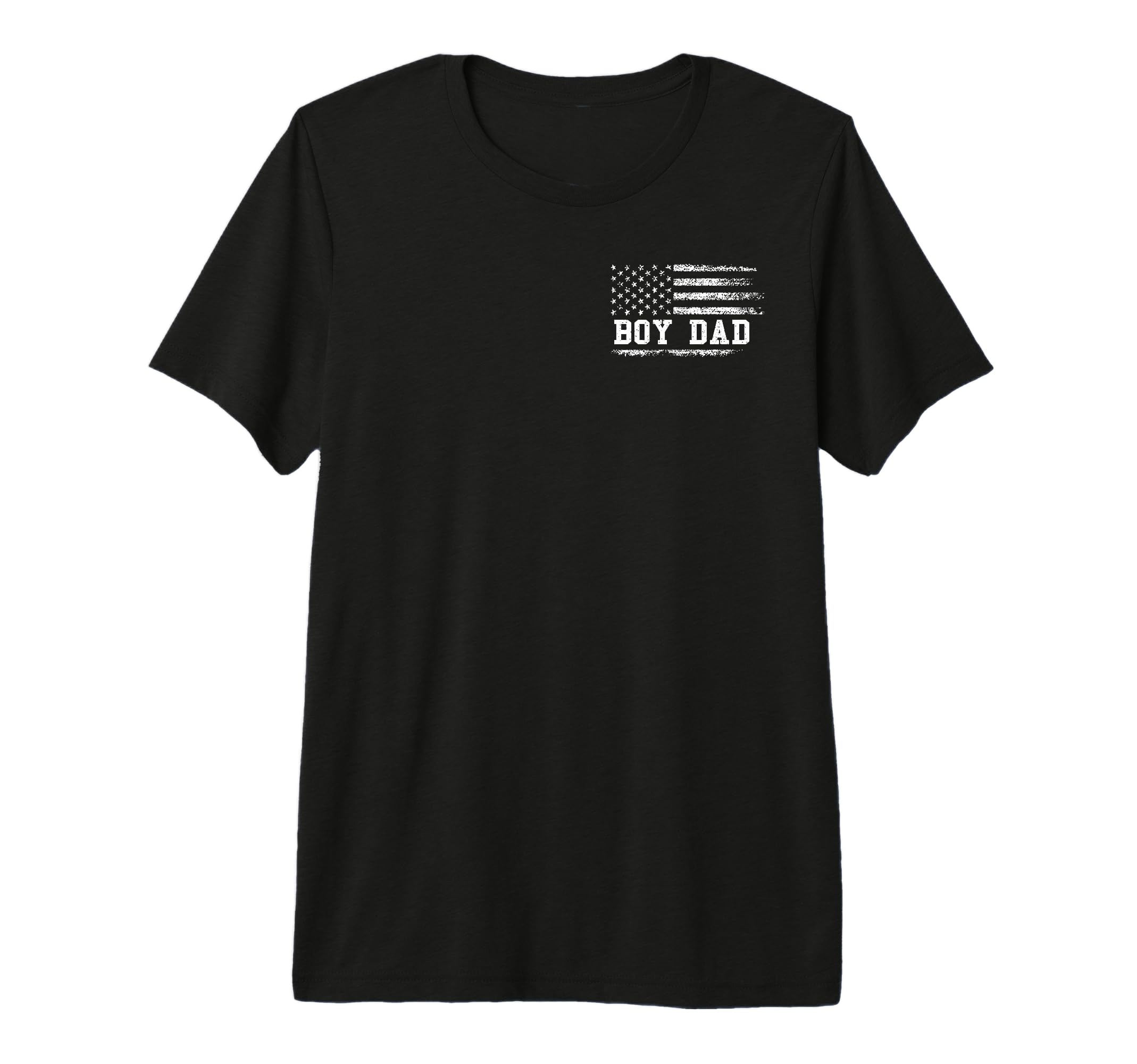 2 Sided Dad American Flag Dad T-Shirt - Streetwear Style for Adults - T-Shirt, Sweatshirt, Hoodie