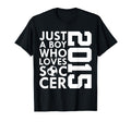 2015 Just Who Loves Soccer 11Th Birthday T-Shirt - Trendy Graphic Men Women - T-Shirt, Sweatshirt, Hoodie