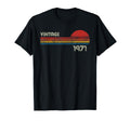 1971 Chest Stripe Birthday T-Shirt - Novelty Apparel for Adults - T-Shirt, Sweatshirt, Hoodie