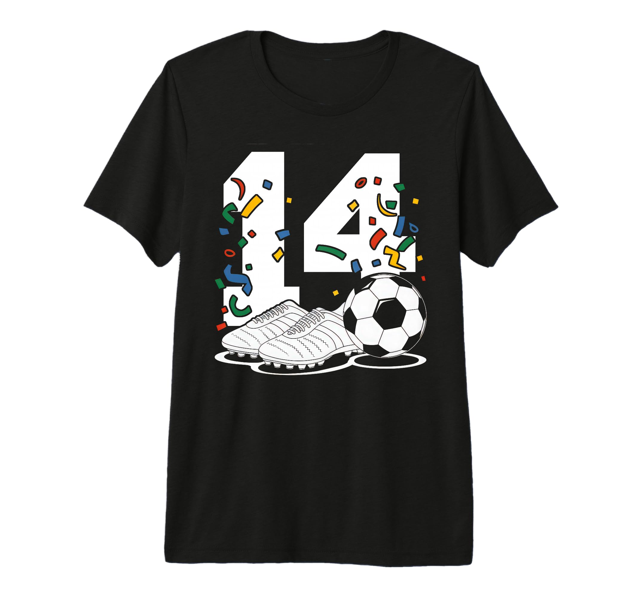 14 Soccer Birthday Gift Soccer Fan T-Shirt - Fun Novelty Design Unisex - T-Shirt, Sweatshirt, Hoodie