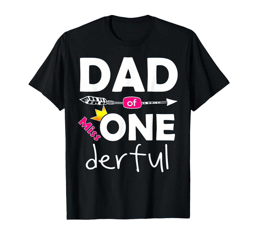 1St Birthday Dad Miss Onederful Outfit T-Shirt - Trendy Graphic Men Women - T-Shirt, Sweatshirt, Hoodie