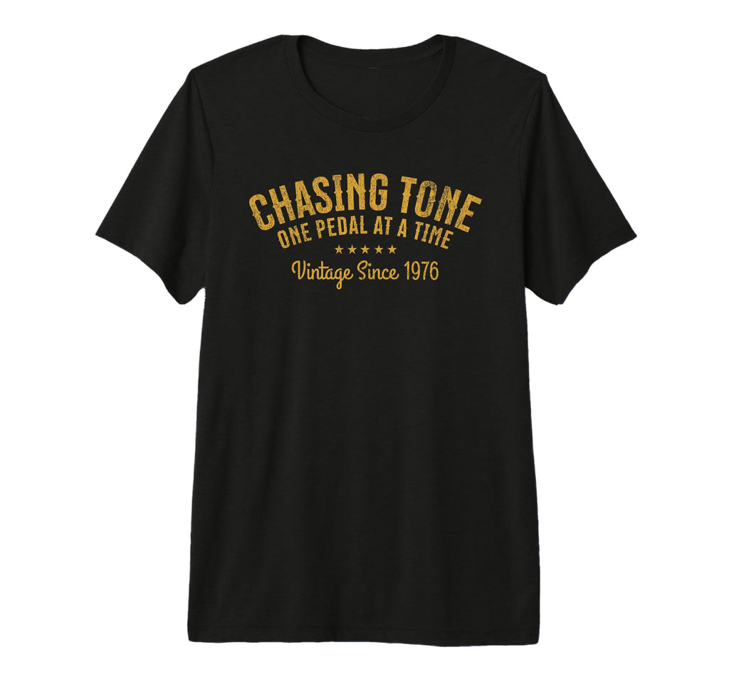1976 Guitar Player Chasing Tone 50Th T-Shirt - Novelty Apparel Unisex - T-Shirt, Sweatshirt, Hoodie