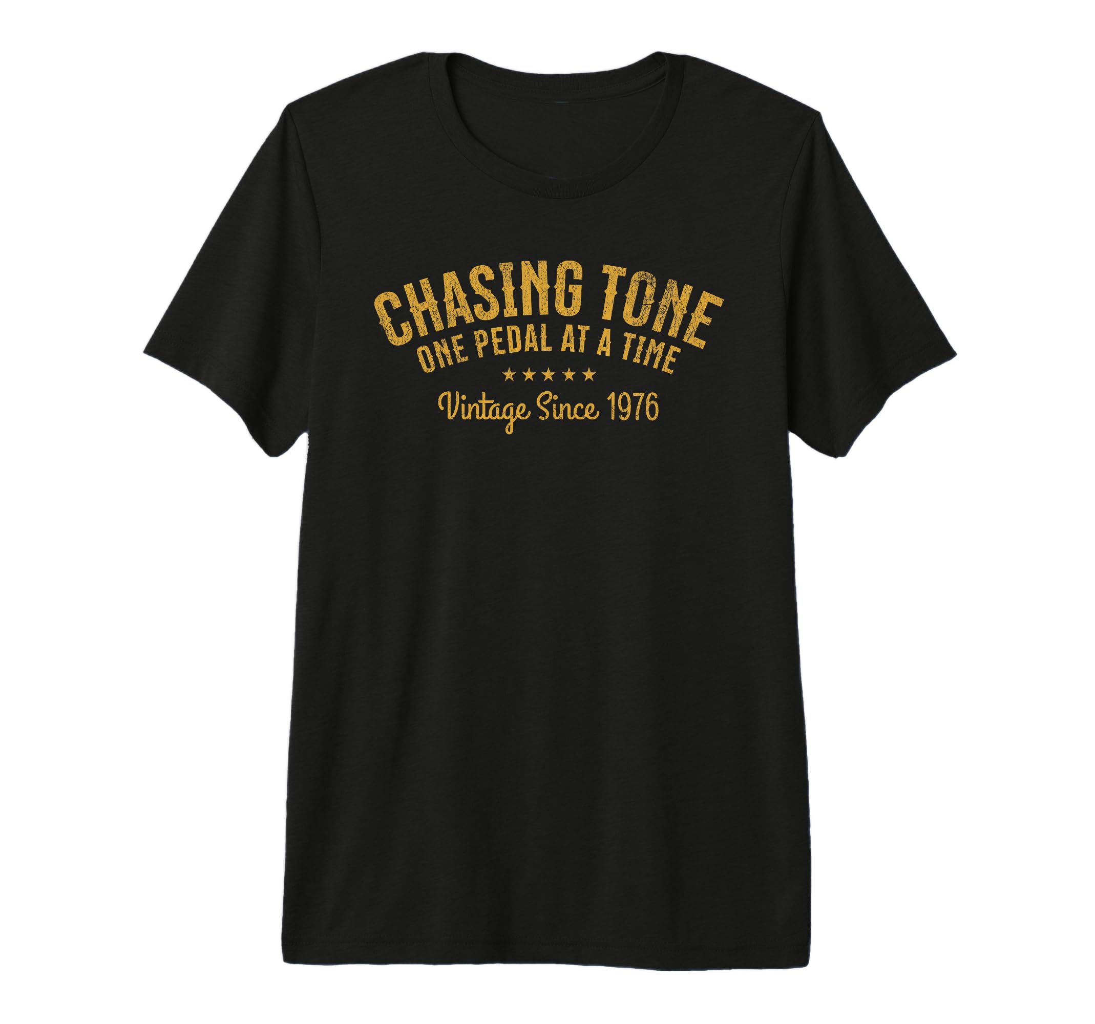 1976 Guitar Player Chasing Tone 50Th T-Shirt - Novelty Apparel Unisex - T-Shirt, Sweatshirt, Hoodie