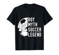 12 Years Myth Soccer Legend 12Th T-Shirt - Trendy Graphic Men Women - T-Shirt, Sweatshirt, Hoodie