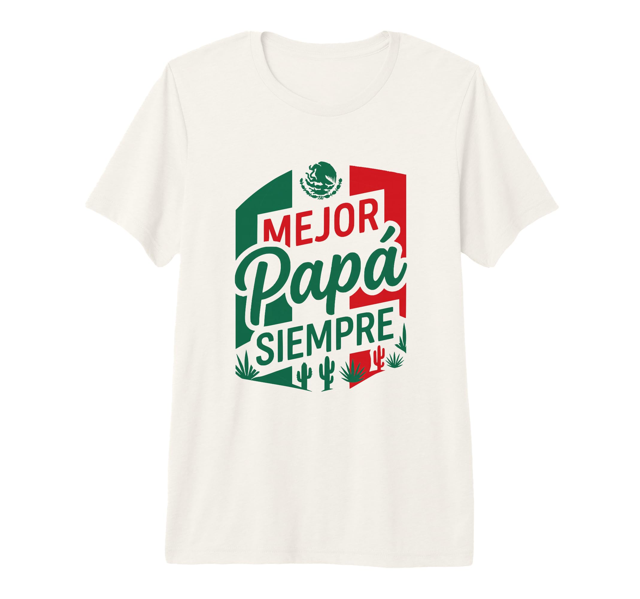 Mens Mejor Pap Siempre Mexican Dad Tri T-Shirt - Aesthetic Graphic Unisex - T-Shirt, Sweatshirt, Hoodie