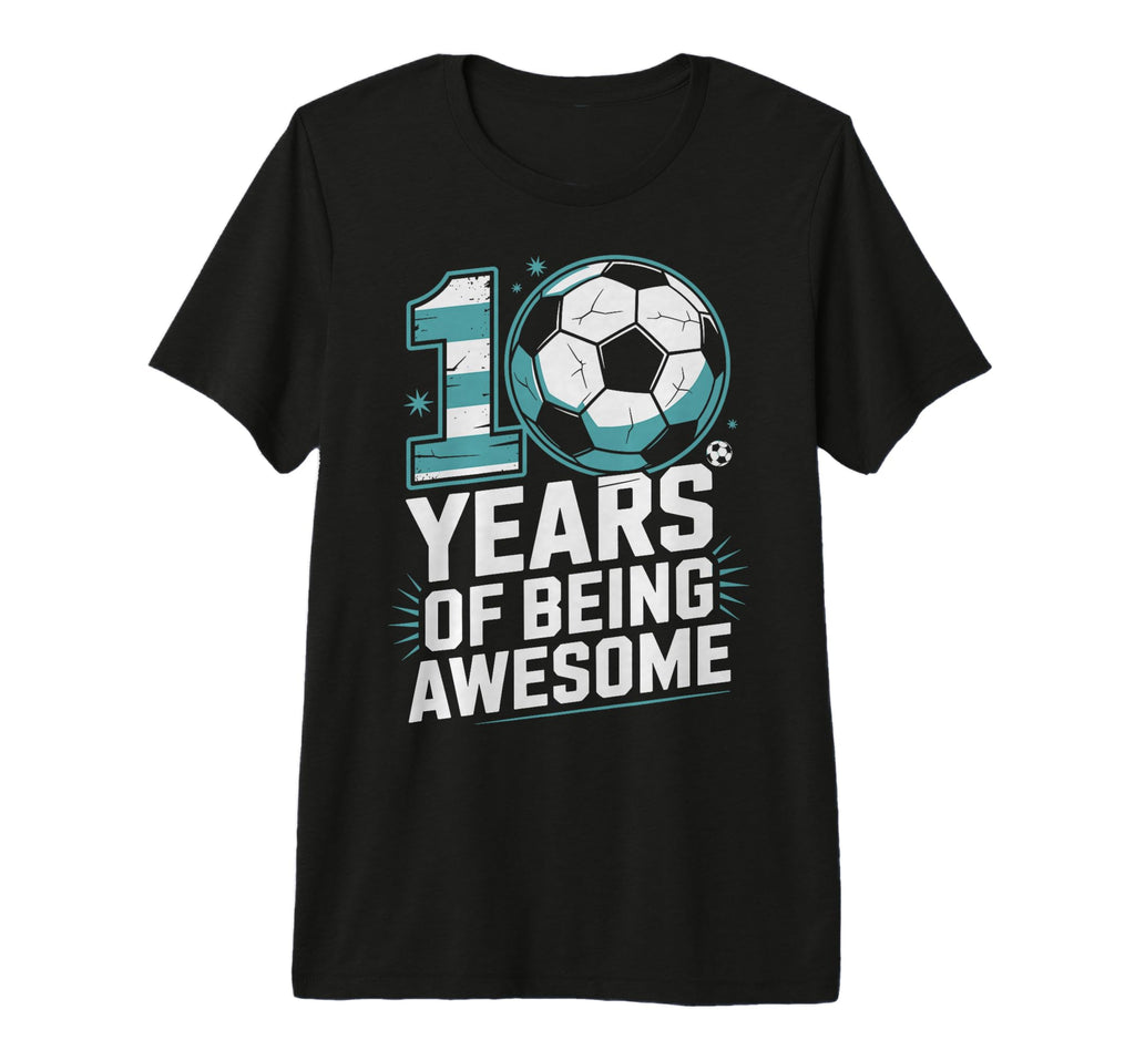 10 Years Being Awesome 10Th Birthday T-Shirt - Custom Art Print Men Women - T-Shirt, Sweatshirt, Hoodie