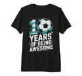 10 Years Being Awesome 10Th Birthday T-Shirt - Custom Art Print Men Women - T-Shirt, Sweatshirt, Hoodie